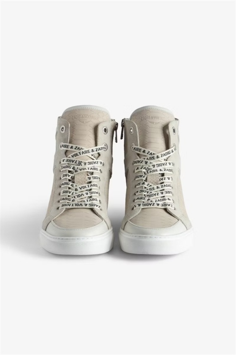 Flash Zadig And Voltaire ZV1747 High Flash Sneakers | ZV-255667