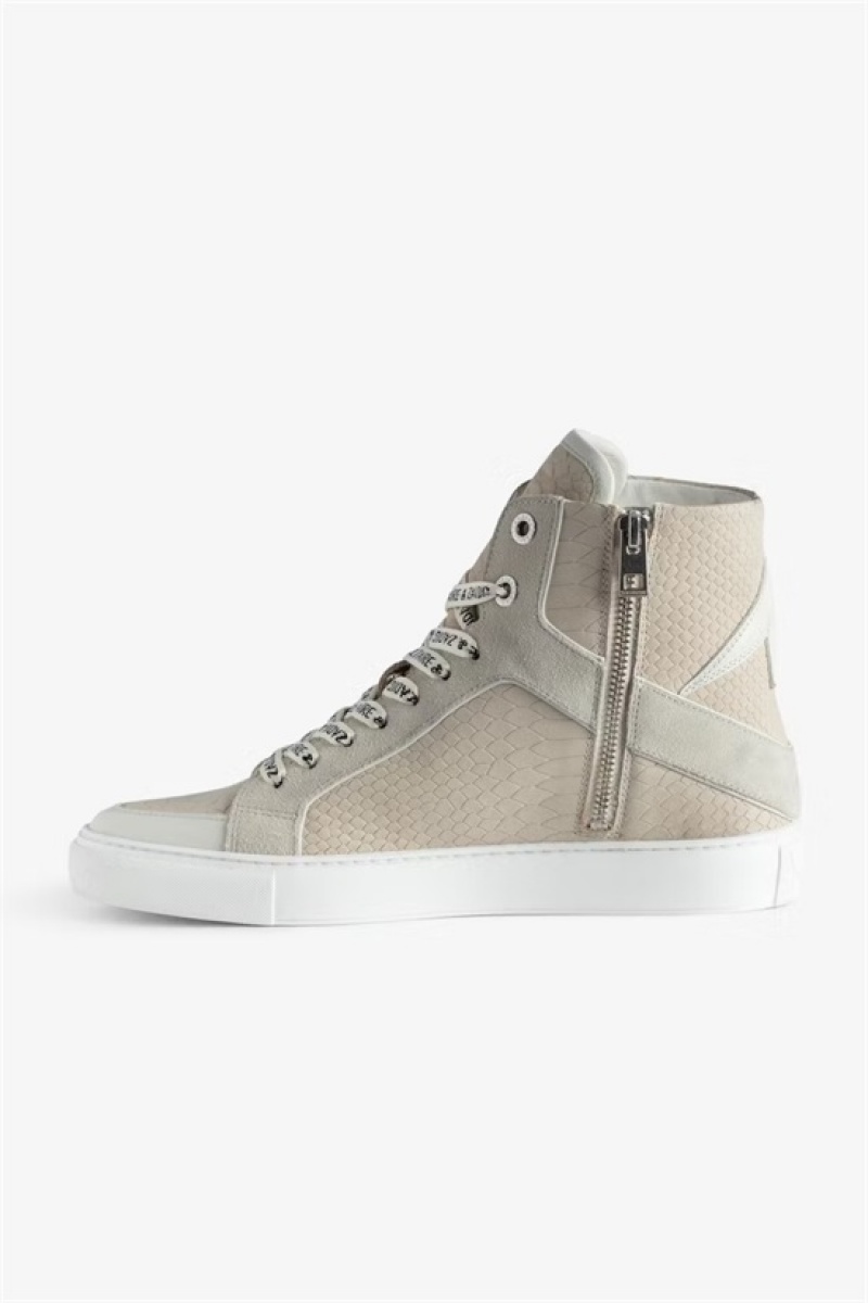 Flash Zadig And Voltaire ZV1747 High Flash Sneakers | ZV-255667