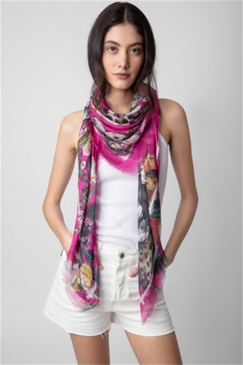 Glam Zadig And Voltaire Kerry Scarf | ZV-255820