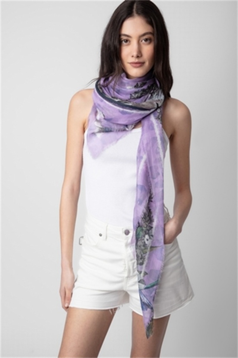 Glow Zadig And Voltaire Kerry Scarf | ZV-255821