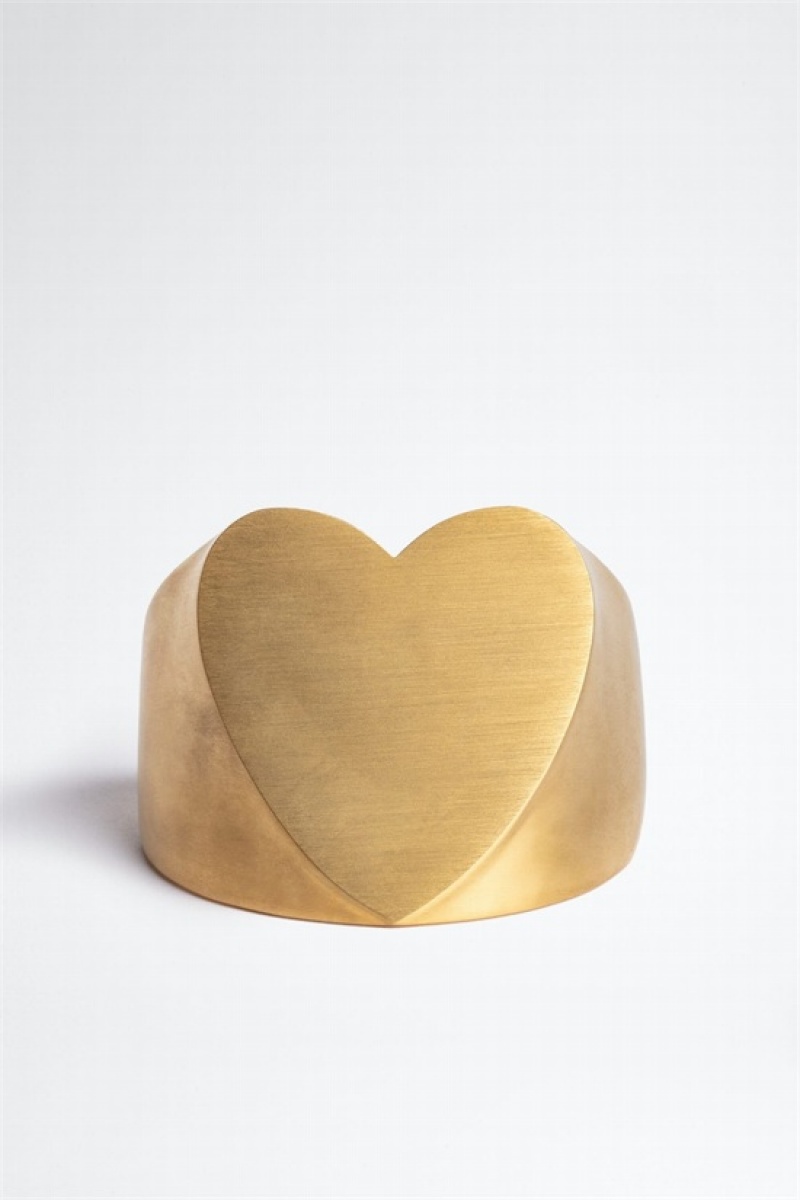 Gold Zadig And Voltaire Idol Bracelet | ZV-255893