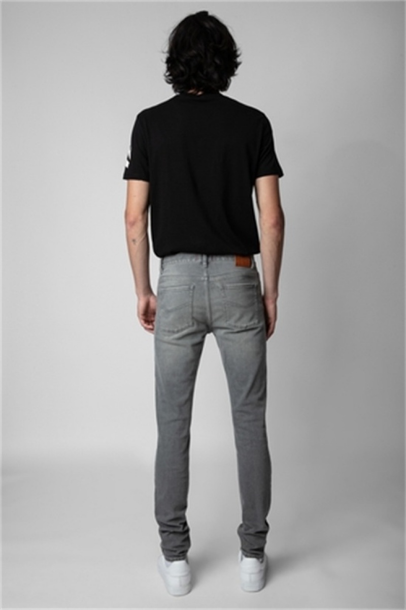 Grey Zadig And Voltaire Mick Jeans | ZV-255739