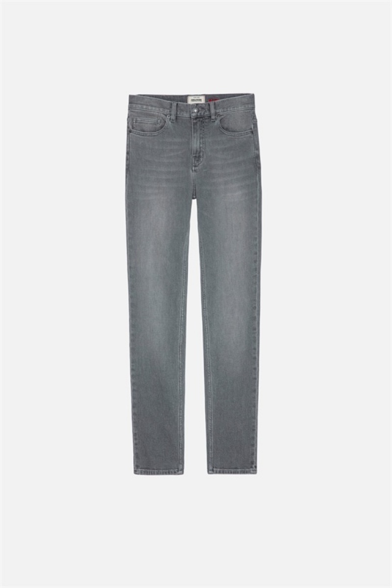 Grey Zadig And Voltaire Mick Jeans | ZV-255739