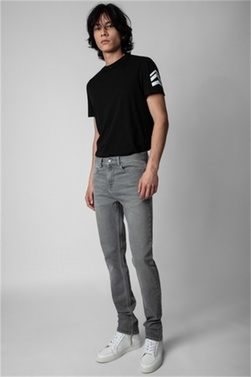 Grey Zadig And Voltaire Steeve Jeans | ZV-255735