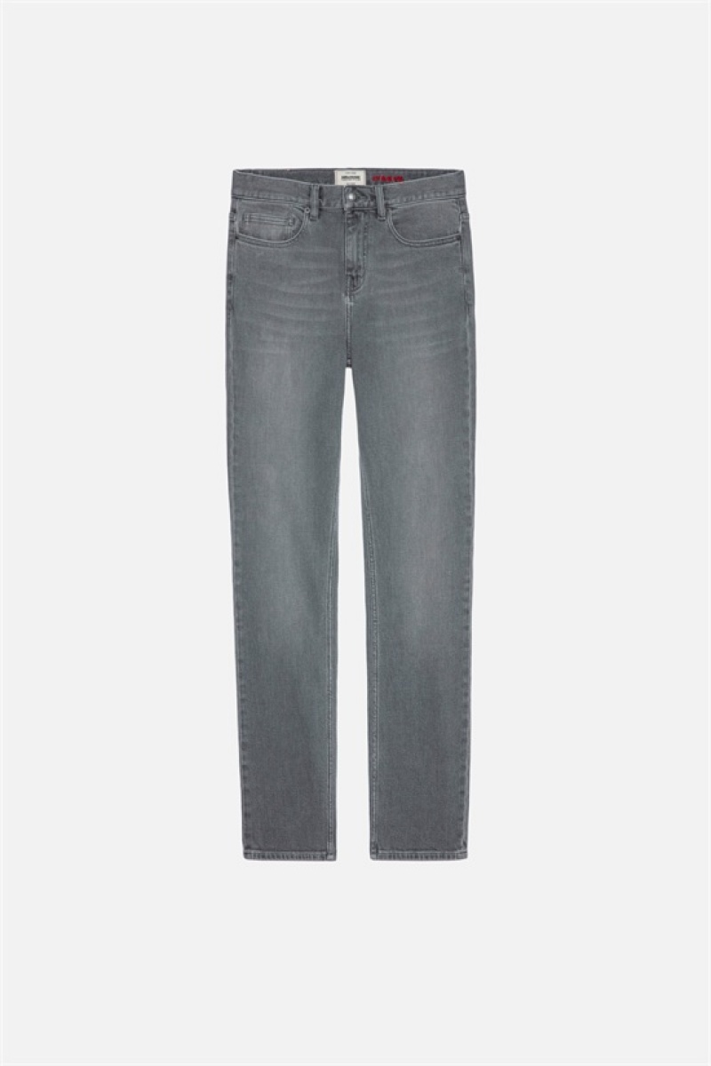 Grey Zadig And Voltaire Steeve Jeans | ZV-255735