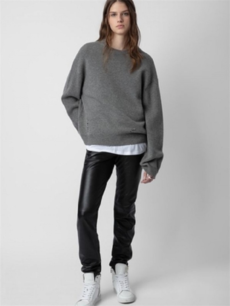 Gris Moyen Zadig And Voltaire Marko Jumper | ZV-256465