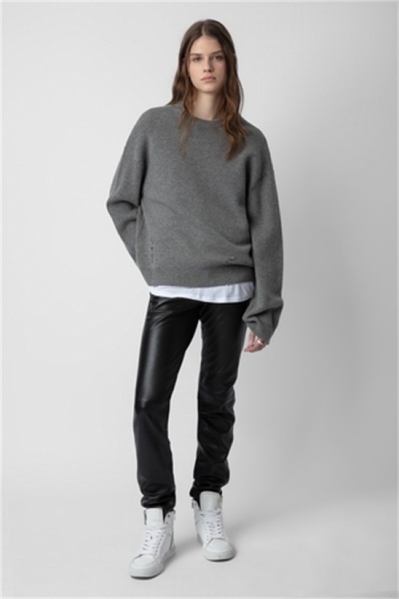 Gris Moyen Zadig And Voltaire Marko Jumper | ZV-255761