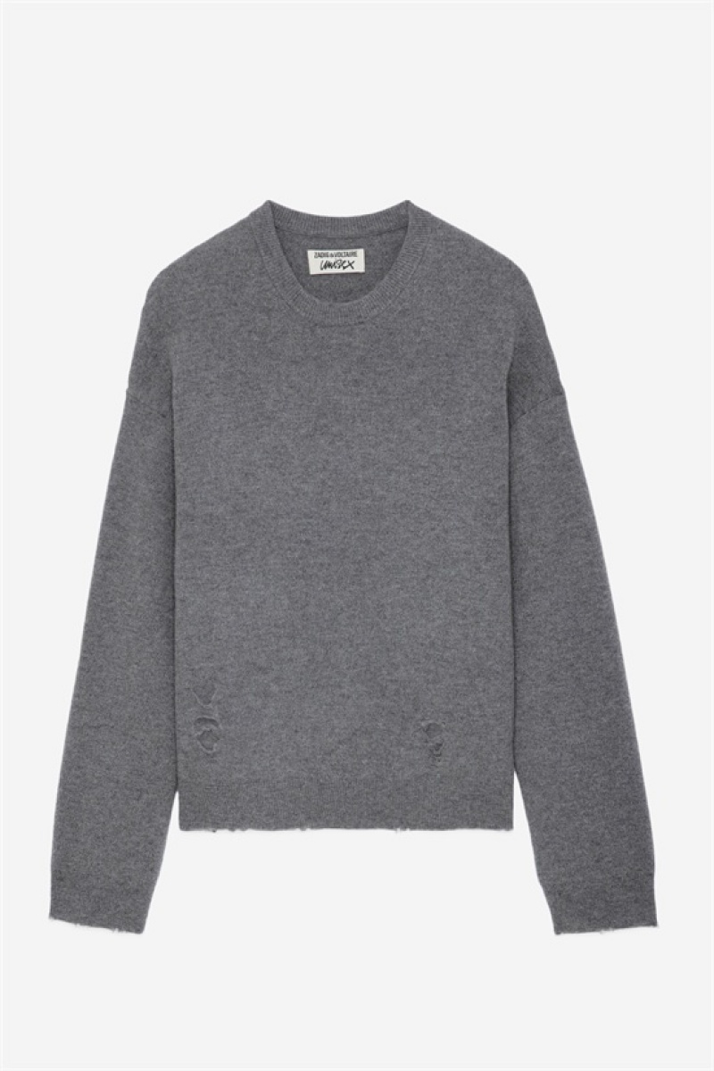 Gris Moyen Zadig And Voltaire Marko Jumper | ZV-255761