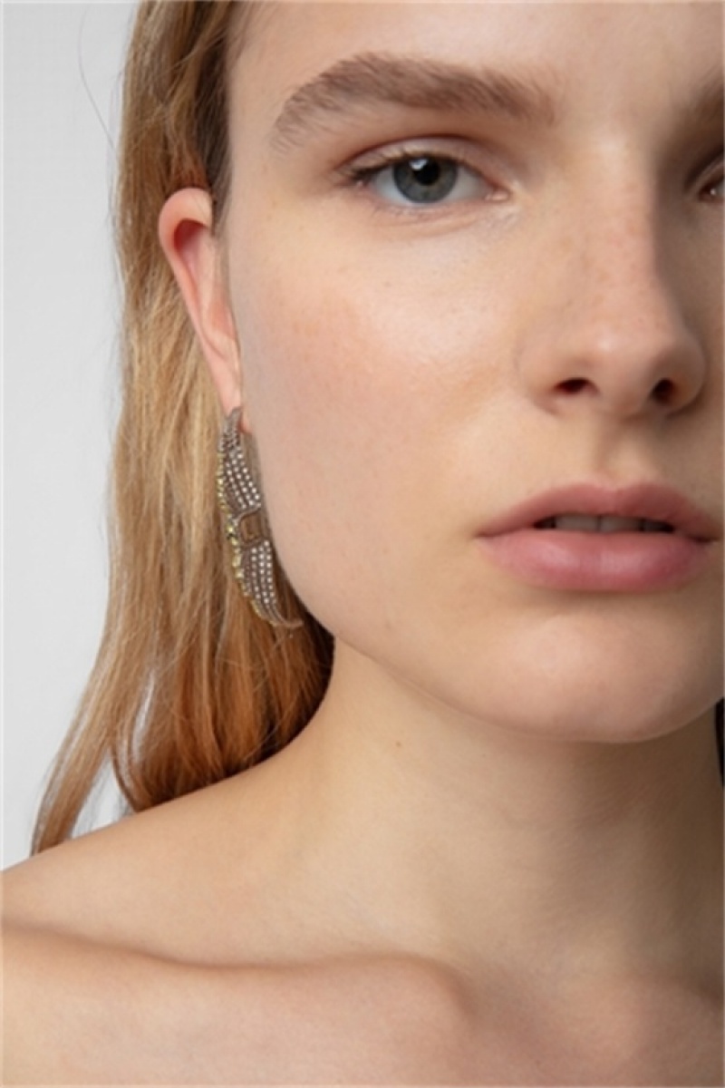 Holiday Zadig And Voltaire Rock Piercing Earrings | ZV-255890