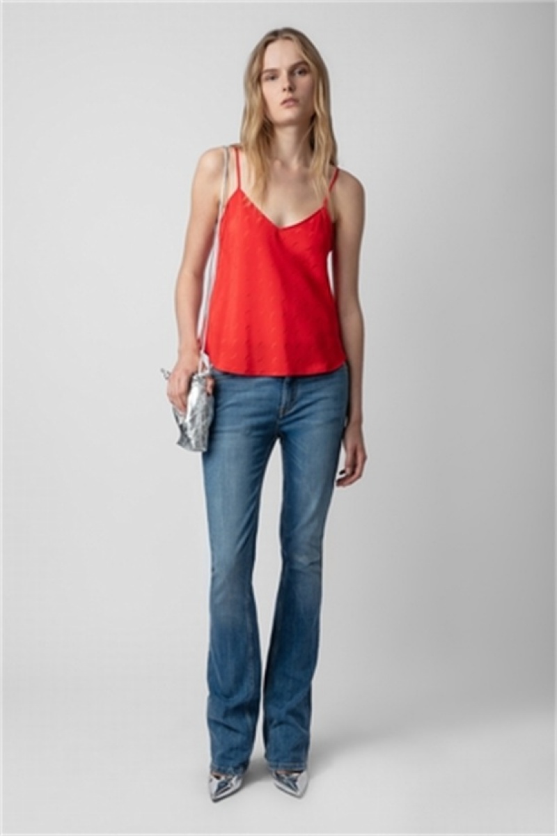 Japon Zadig And Voltaire Casel Silk Top | ZV-256340