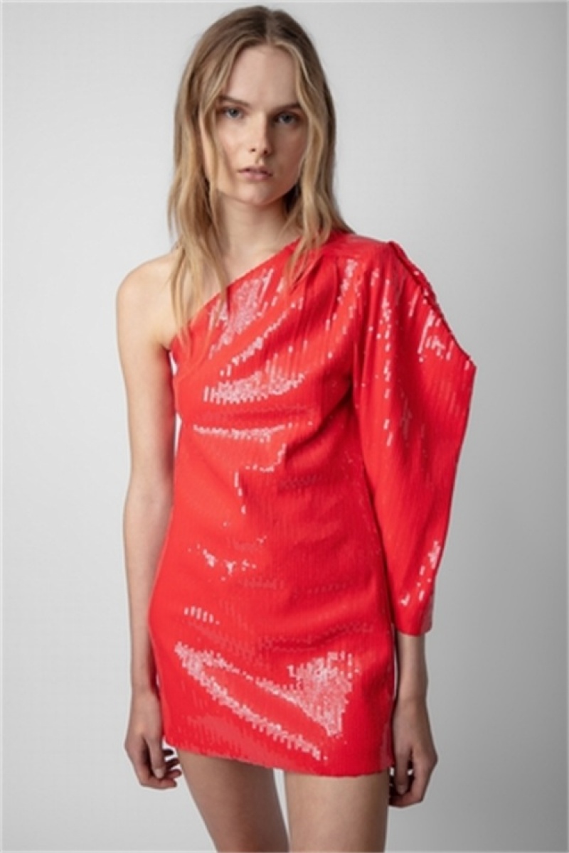 Japon Zadig And Voltaire Roely Sequins Dress | ZV-256406