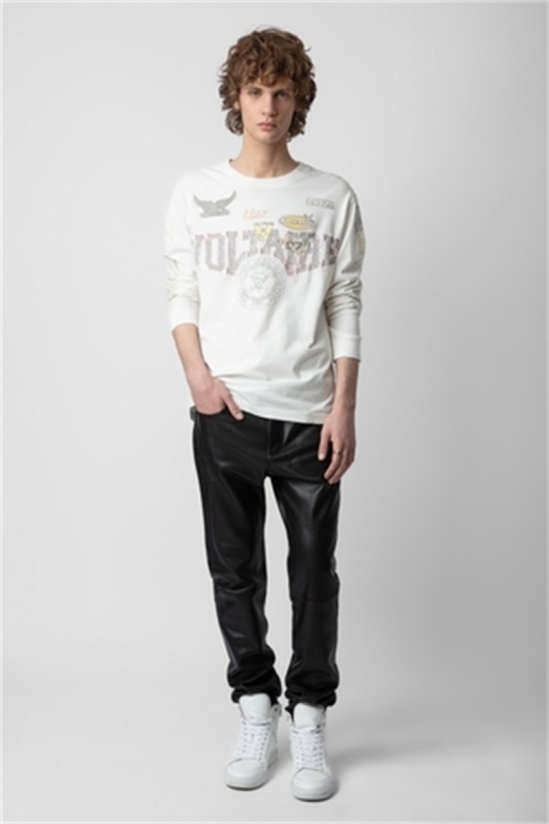 Judo Zadig And Voltaire Jimmy T-shirt | ZV-256293