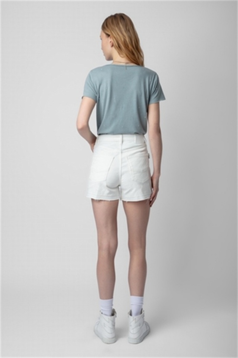 Judo Zadig And Voltaire Sissi Denim Shorts | ZV-256216