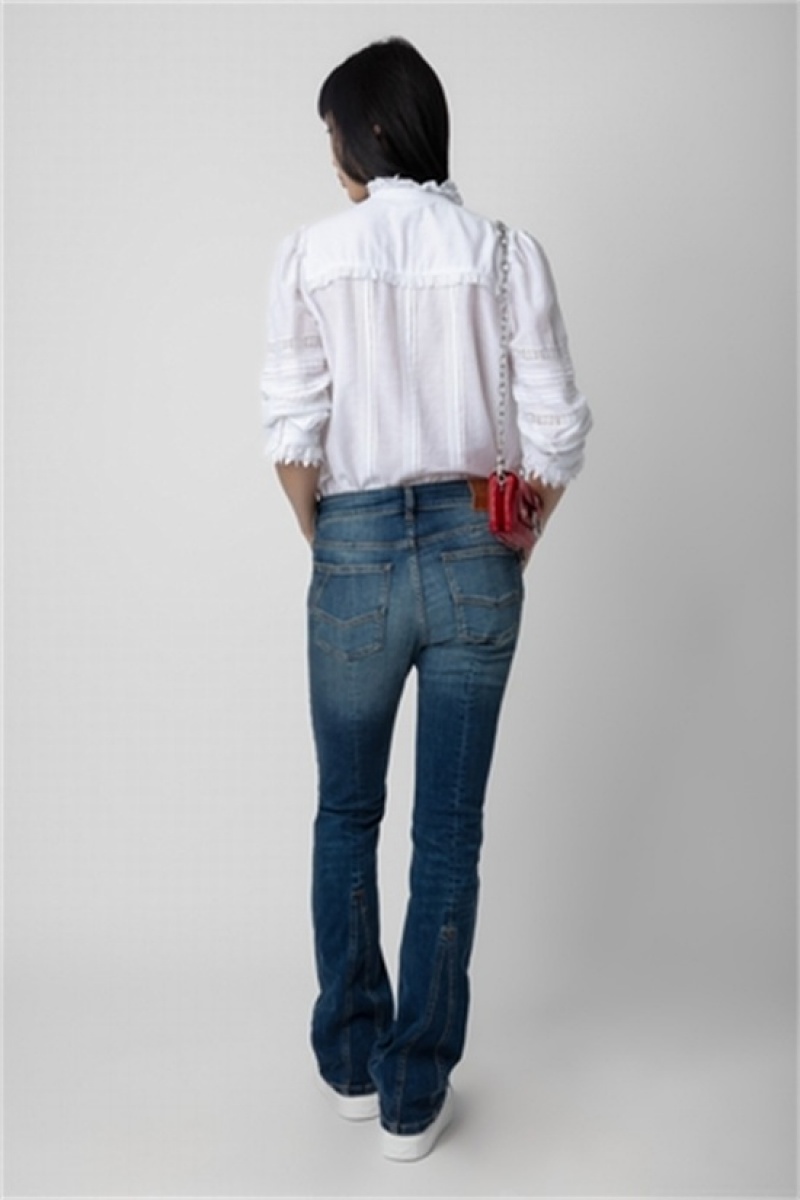 Judo Zadig And Voltaire Trevy Shirt | ZV-256295