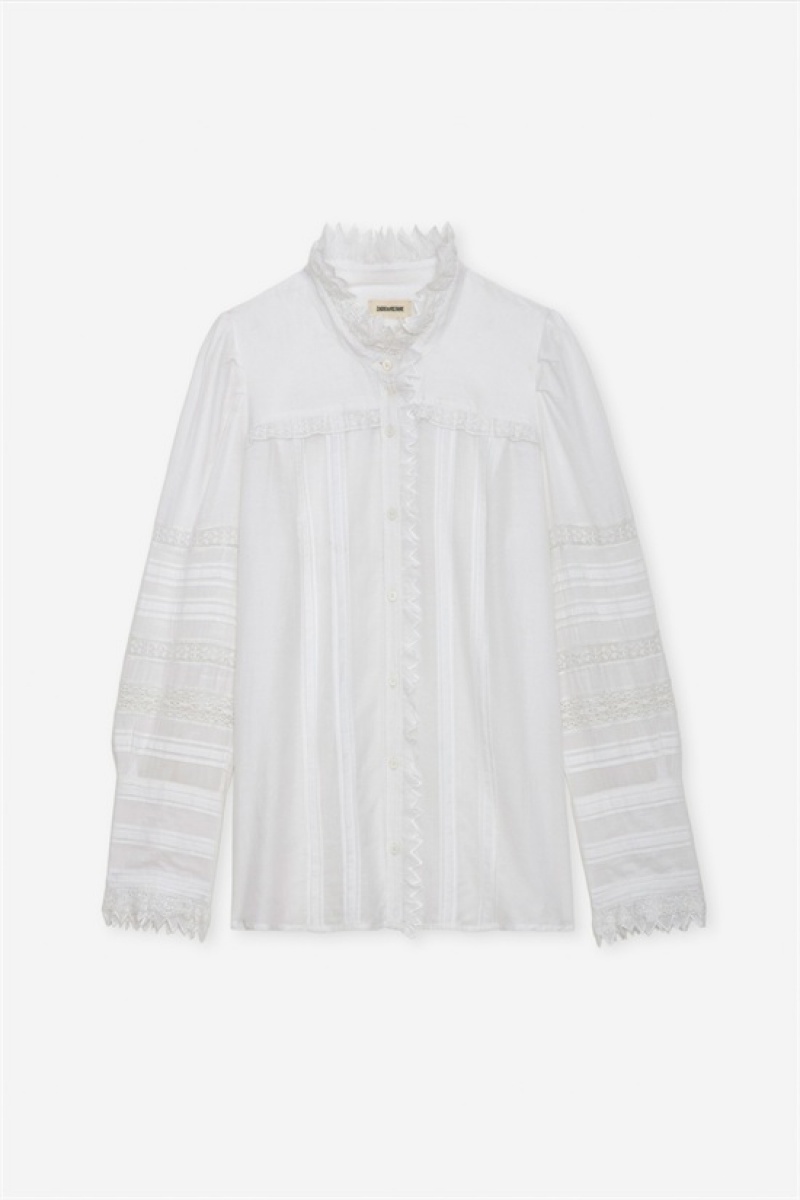 Judo Zadig And Voltaire Trevy Shirt | ZV-256295