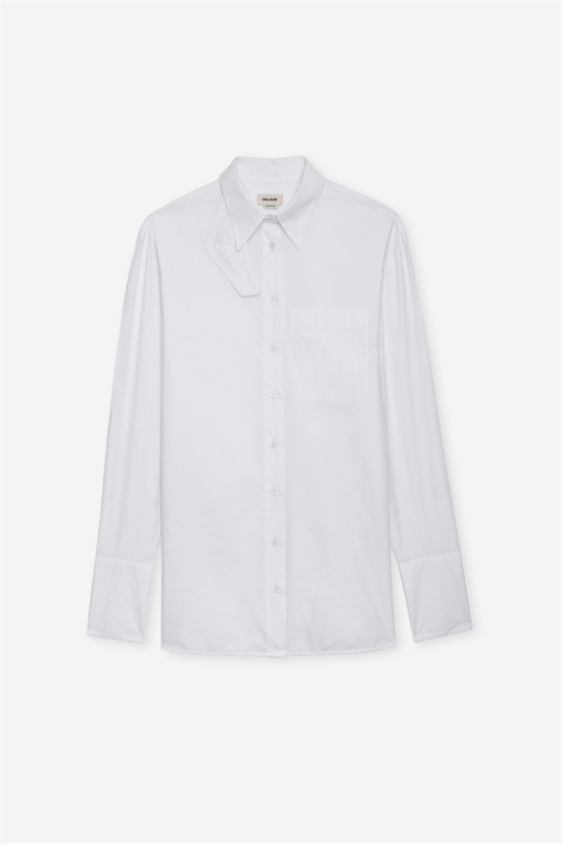 Judo Zadig And Voltaire Tyrone Popline Shirt | ZV-256328