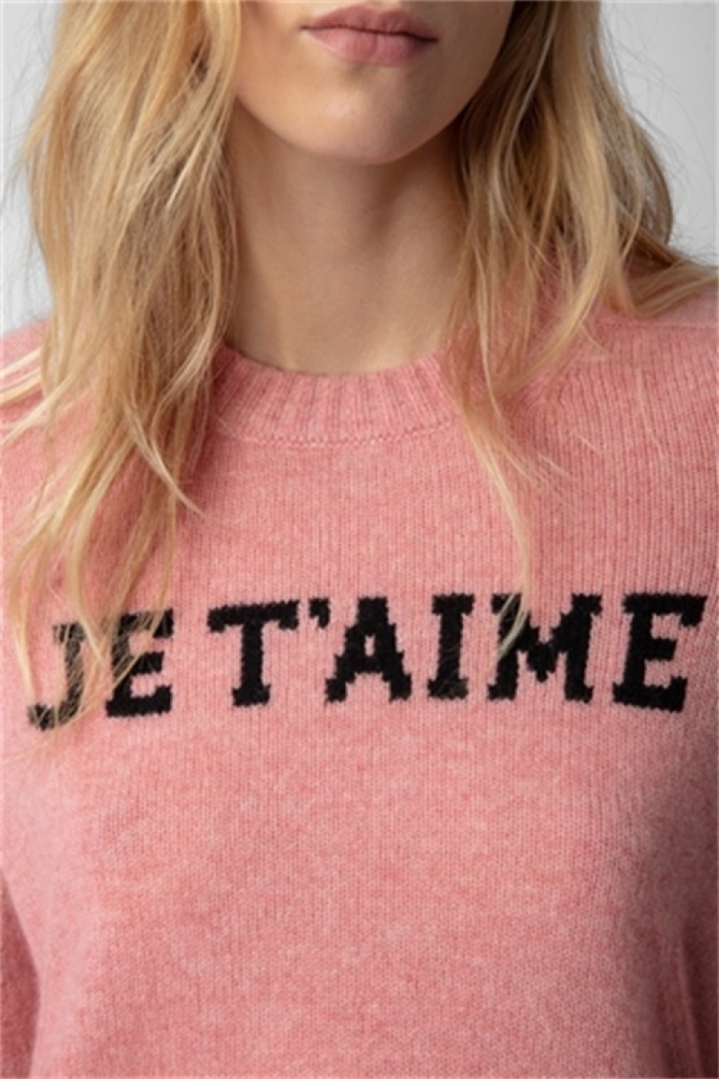 Litchi Zadig And Voltaire Lili Je T'aime Sweater | ZV-256447