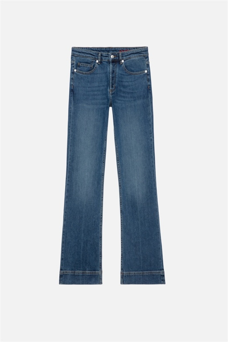 Medium Blue Zadig And Voltaire Vincente Jeans | ZV-256207