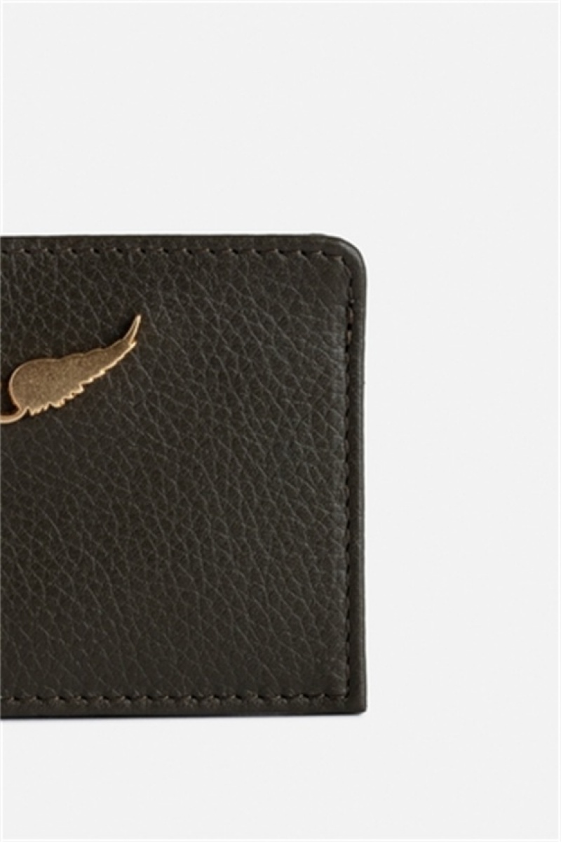 Military Zadig And Voltaire Pass Card Holder | ZV-255945