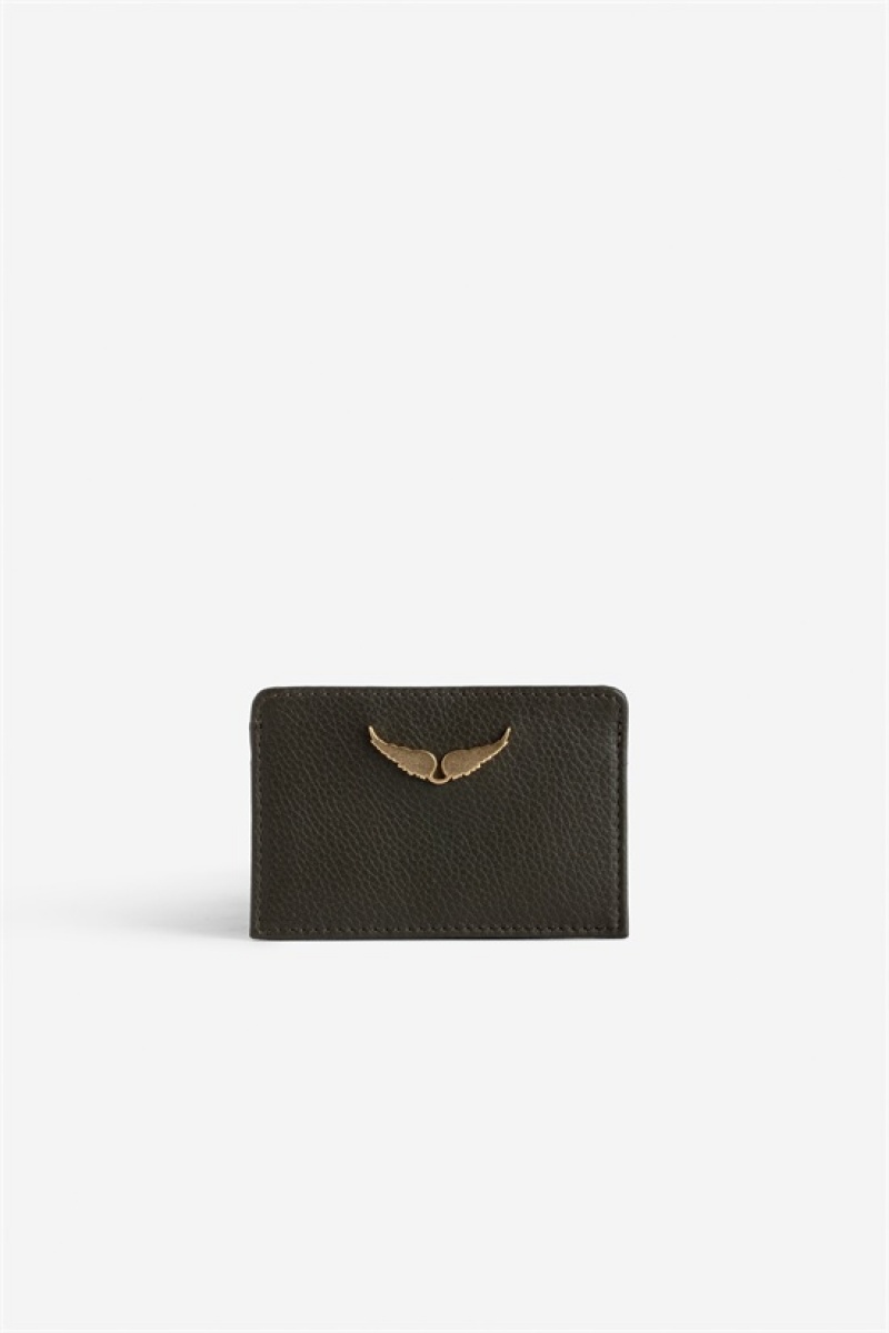 Military Zadig And Voltaire Pass Card Holder | ZV-255945