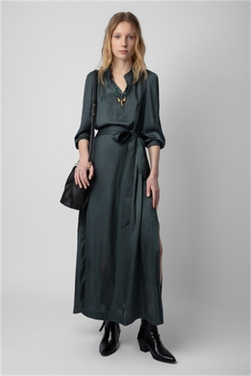 Nori Zadig And Voltaire Ritchil Satin Dress | ZV-256398