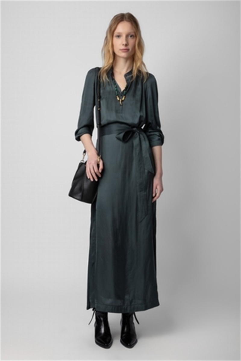 Nori Zadig And Voltaire Ritchil Satin Dress | ZV-256398