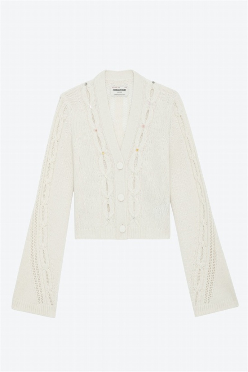 Off White Zadig And Voltaire Barley Cardigan | ZV-256435