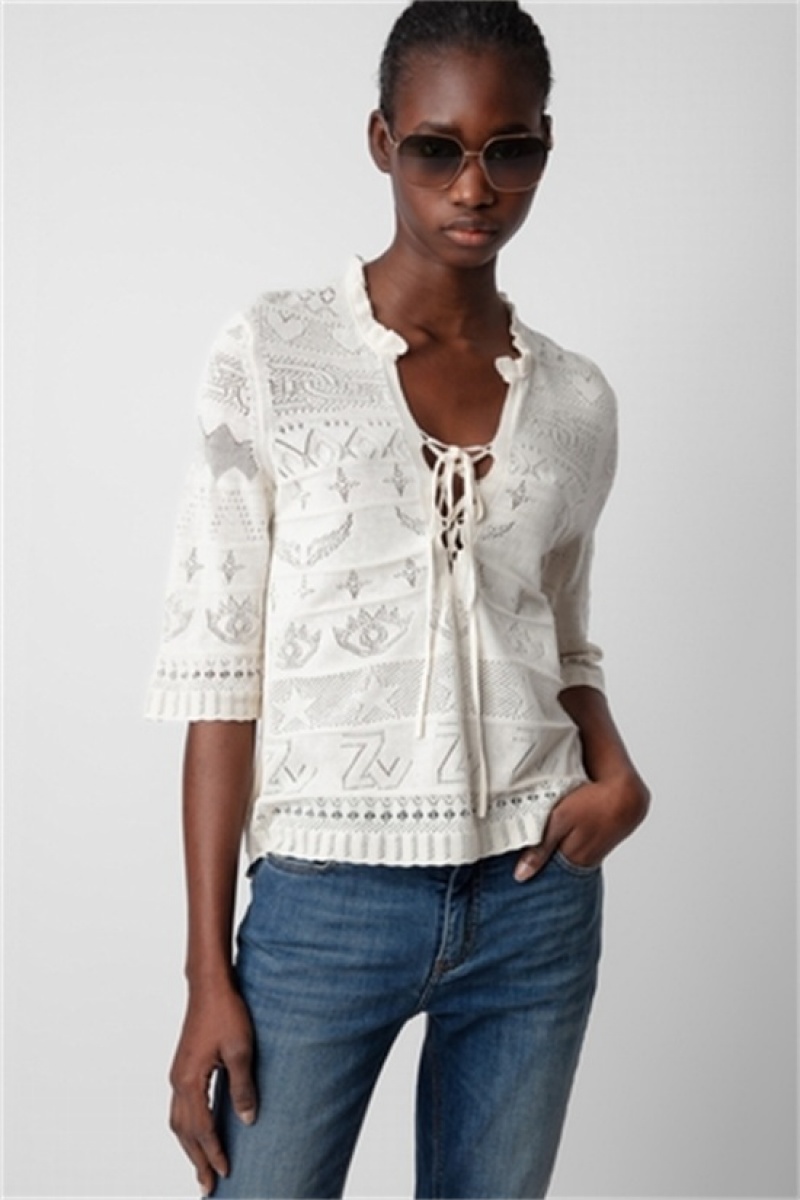 Off White Zadig And Voltaire Taho Top | ZV-256318