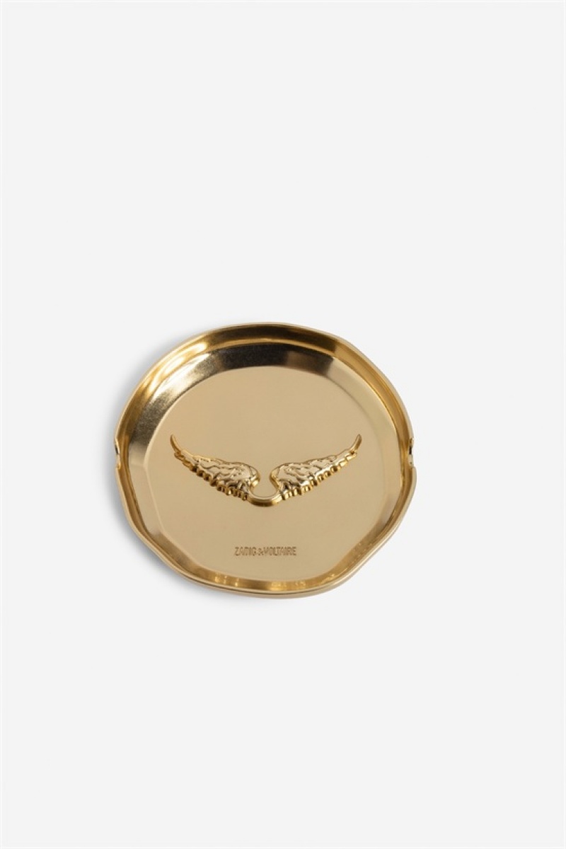 Old Gold Zadig And Voltaire Hot Mess Bowl | ZV-255802