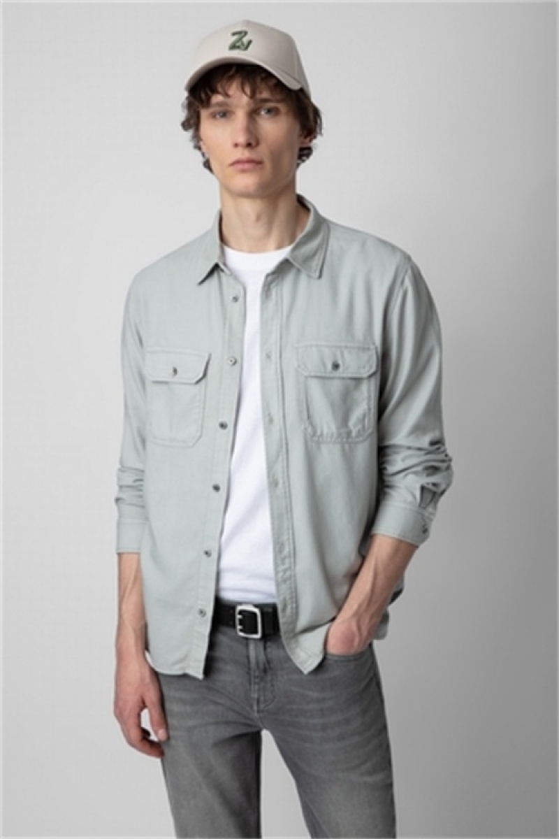 Oyster Zadig And Voltaire Stan Shirt | ZV-255720