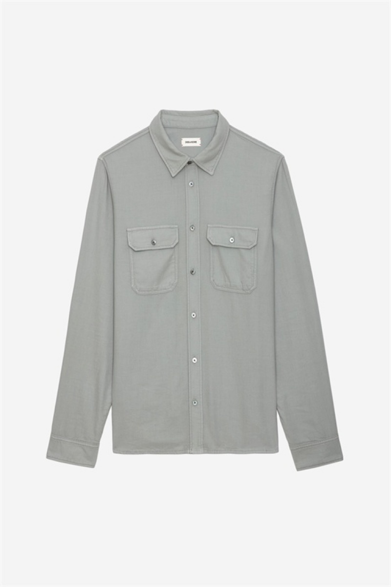 Oyster Zadig And Voltaire Stan Shirt | ZV-255720