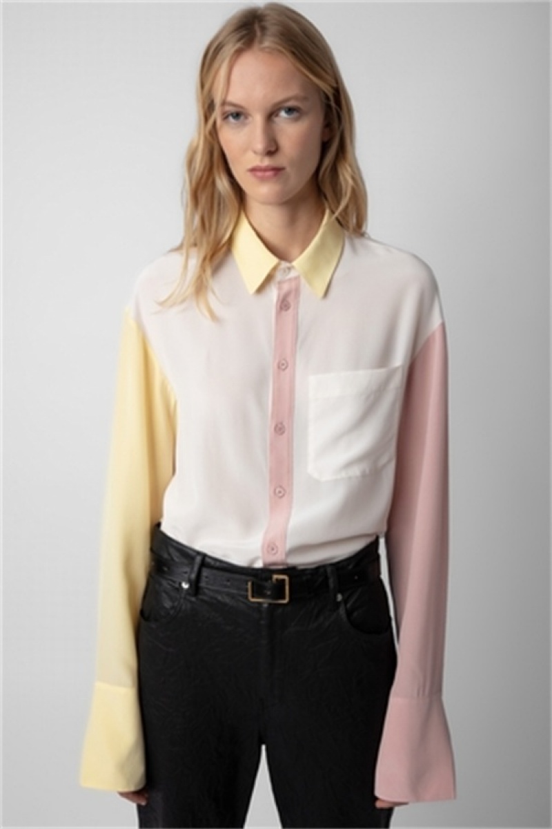 Petale Zadig And Voltaire Tyrone Shirt | ZV-256321