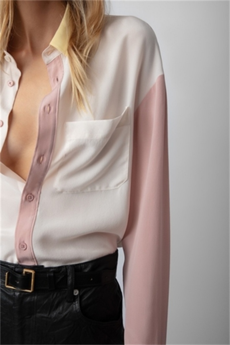 Petale Zadig And Voltaire Tyrone Shirt | ZV-256321