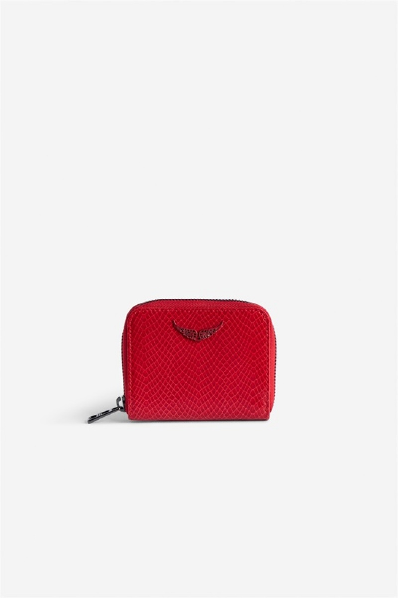 Power Zadig And Voltaire Mini Glossy Wallet | ZV-255934