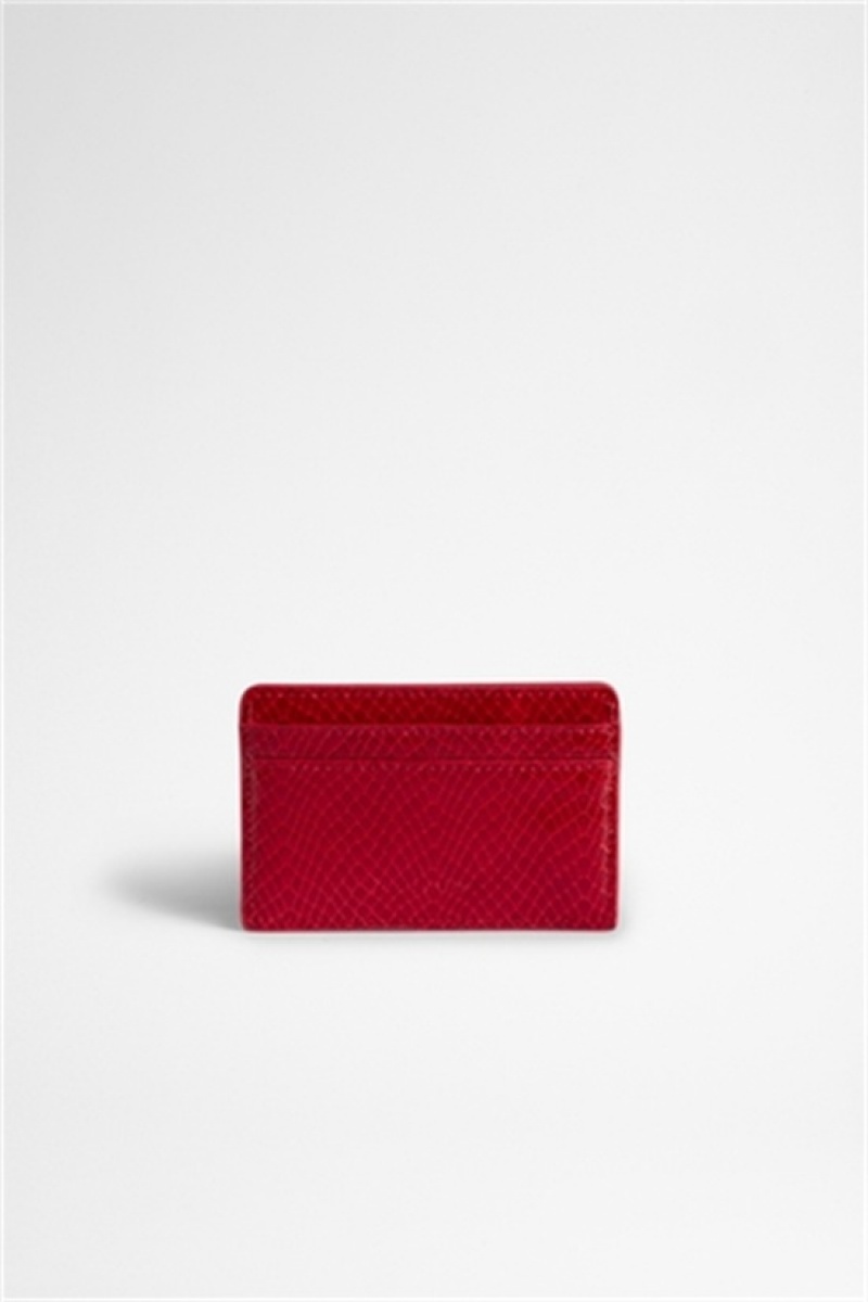 Power Zadig And Voltaire Pass Glossy Wallet | ZV-255950