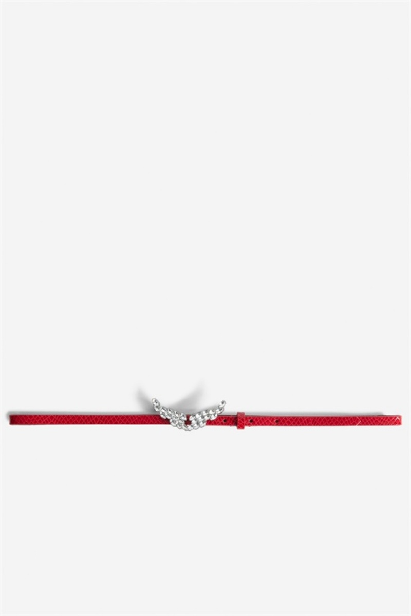 Power Zadig And Voltaire Rock Glossy Wild Belt | ZV-255841