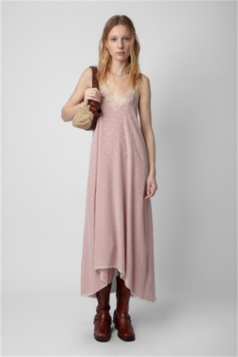 Primerose Zadig And Voltaire Risty Silk Jacquard Dress | ZV-256375