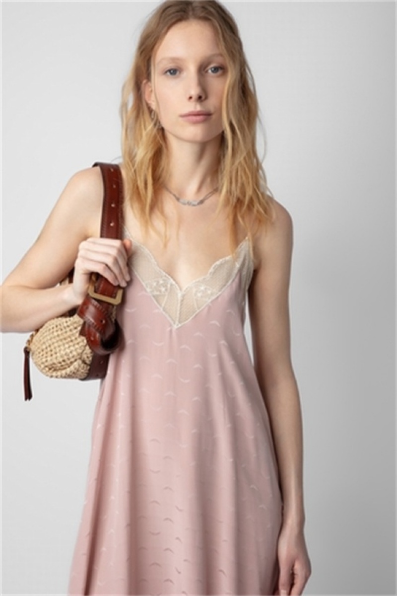 Primerose Zadig And Voltaire Risty Silk Jacquard Dress | ZV-256375