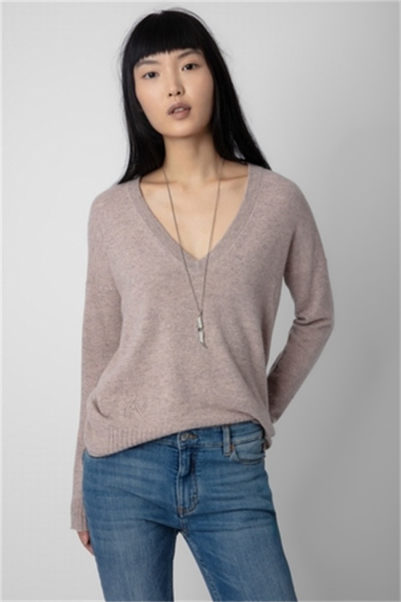 Primerose Zadig And Voltaire Vivi Cashmere Sweater | ZV-256444