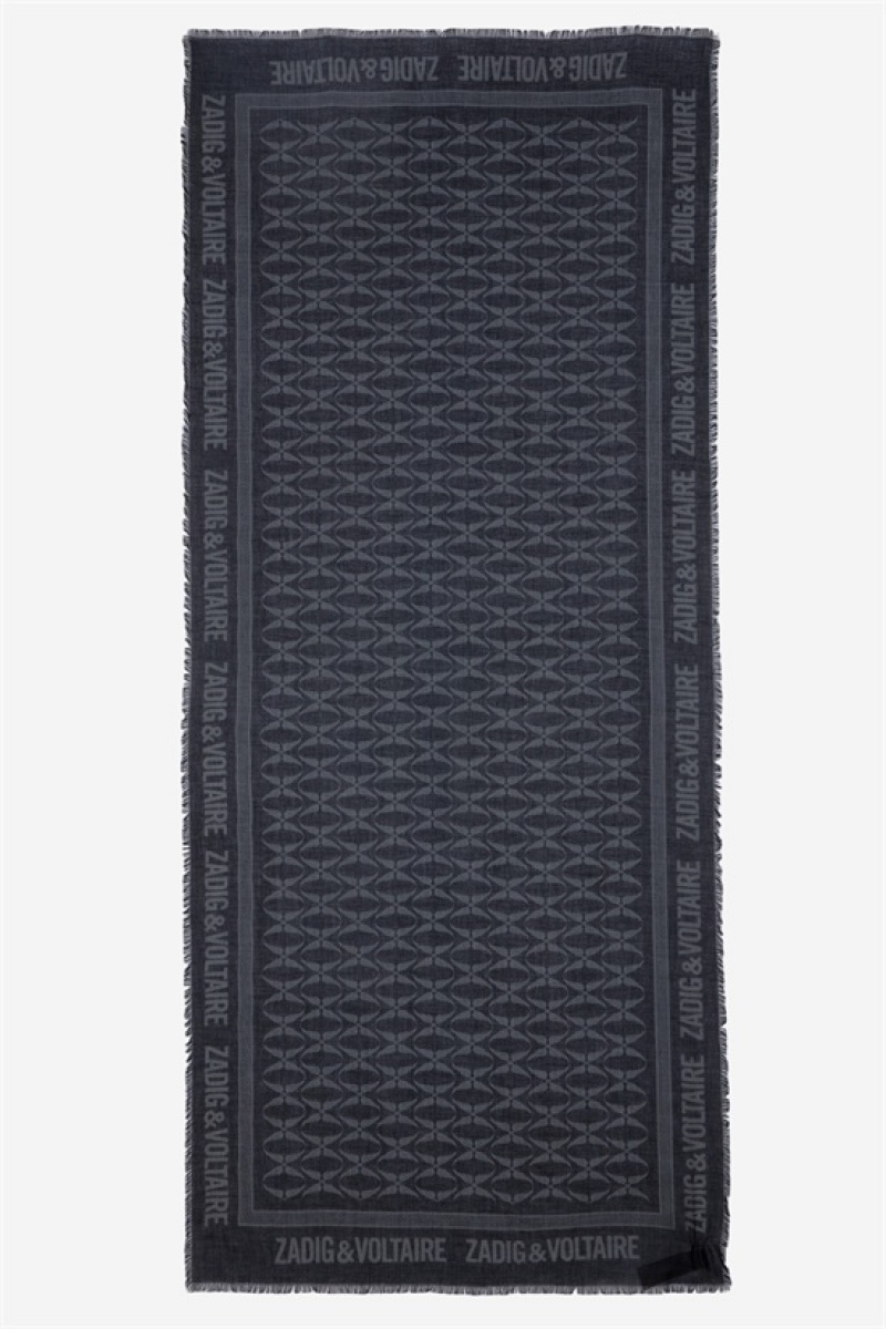 Road || Sold Out Zadig And Voltaire Delta Rock Scarf | ZV-255817