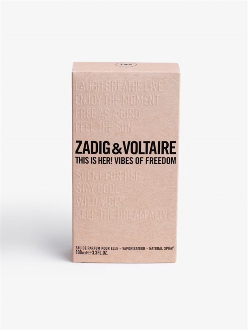 Rose Zadig And Voltaire This Is Her! Vibes of Freedom Fragrance 100ML  | ZV-255652