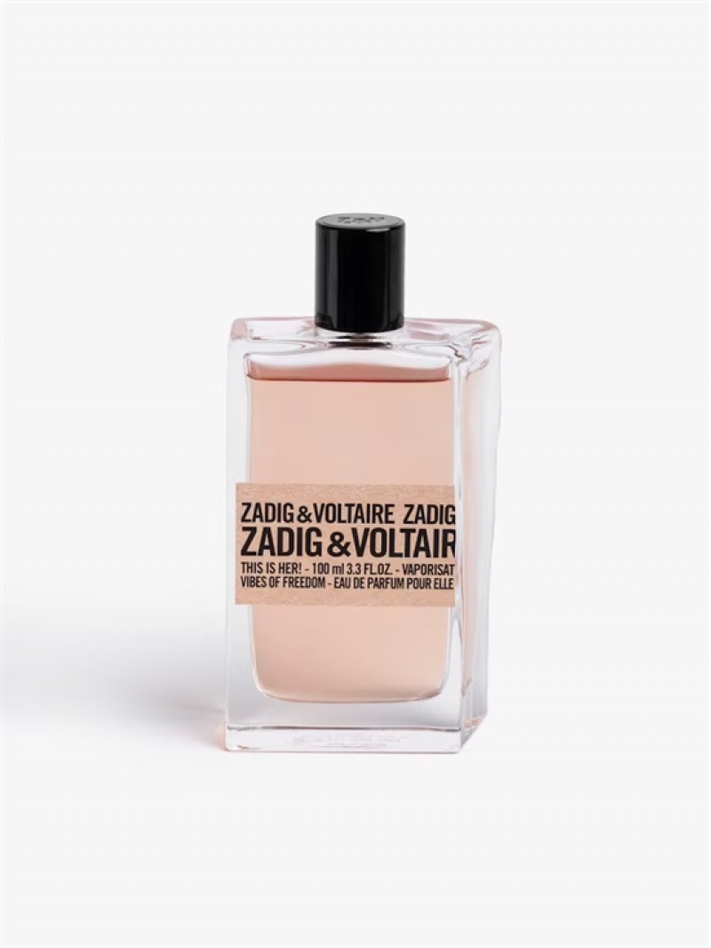 Rose Zadig And Voltaire This Is Her! Vibes of Freedom Fragrance 100ML  | ZV-255652