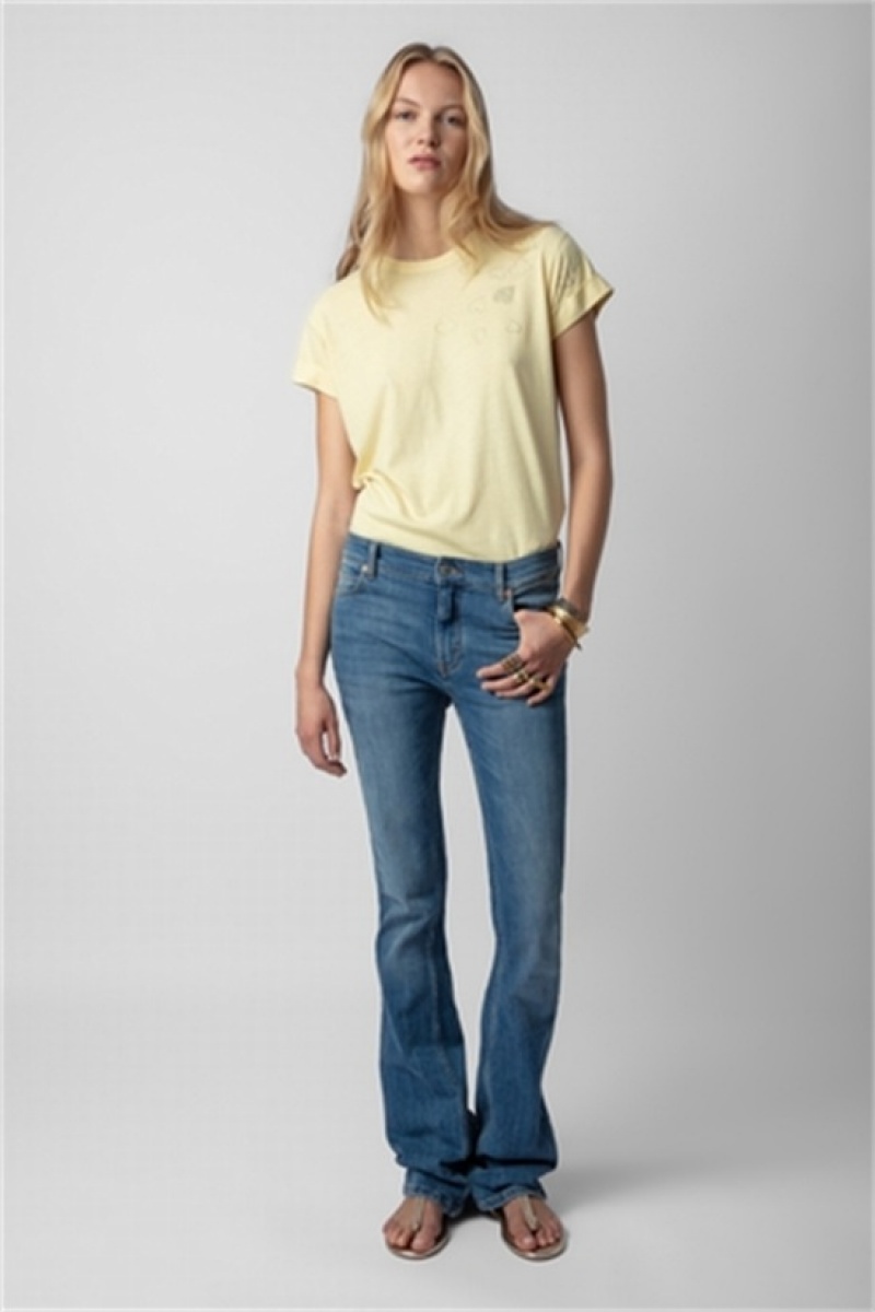 Shea Zadig And Voltaire Anya Diamante T-shirt | ZV-256267