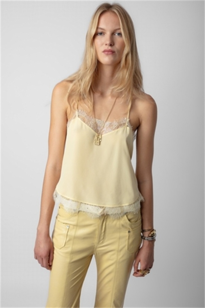 Shea Zadig And Voltaire Claudy Silk Camisole | ZV-256306