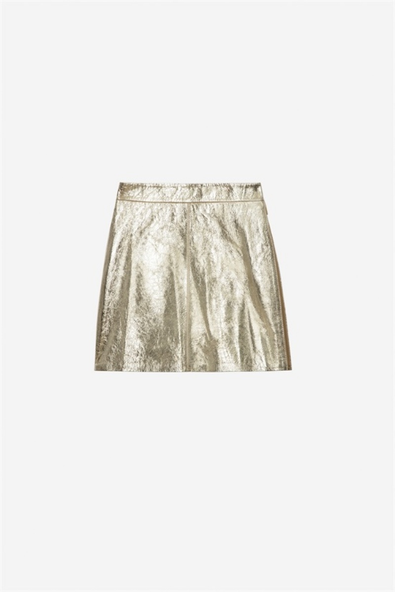 Shea Zadig And Voltaire Jinette Leather Skirt | ZV-256365