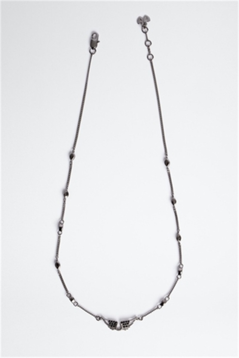 Shiny Gun Zadig And Voltaire Rock Necklace | ZV-255900