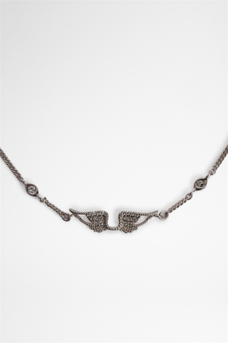 Shiny Gun Zadig And Voltaire Rock Necklace | ZV-255900