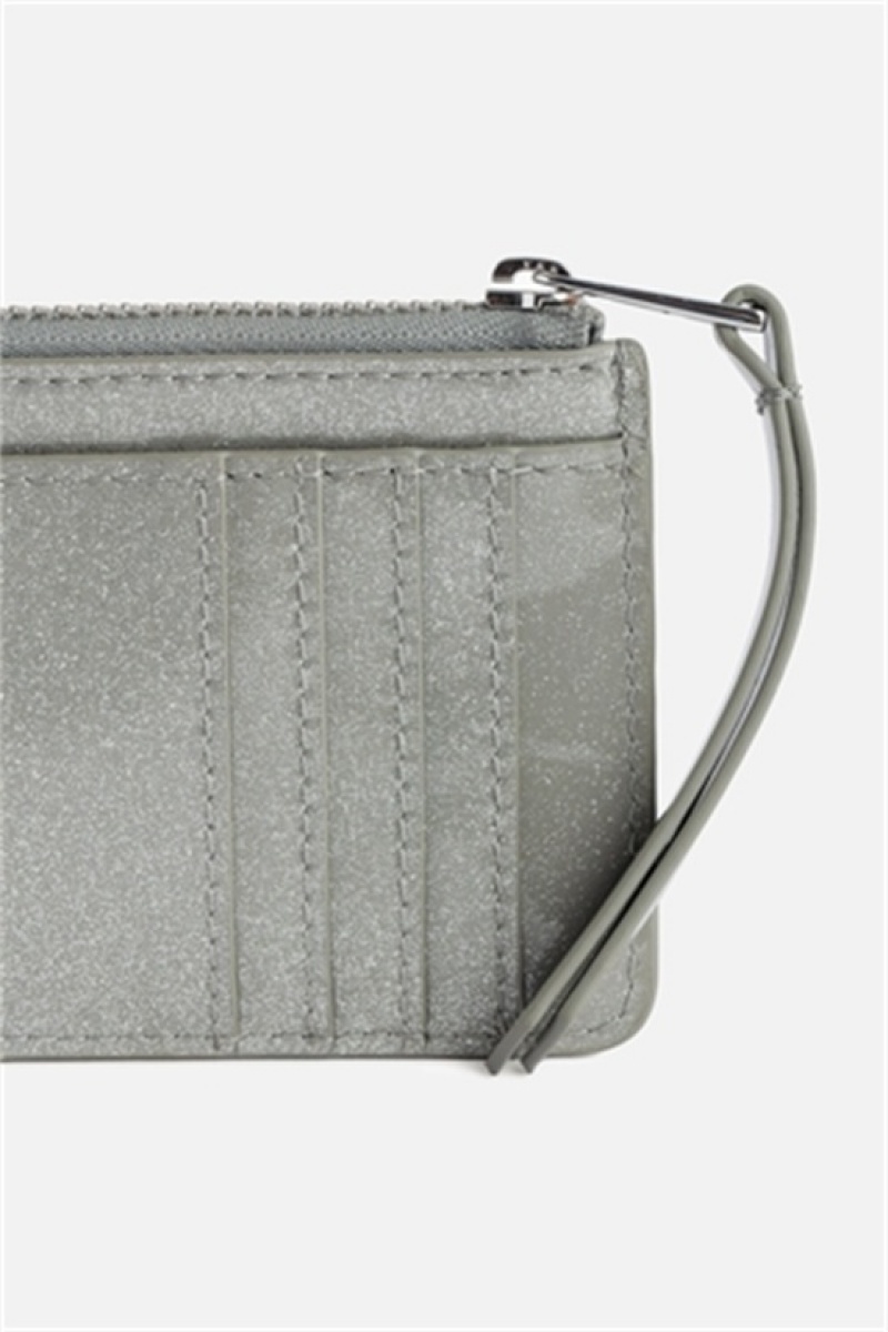 Silver Zadig And Voltaire Card Infinity Wallet | ZV-255920