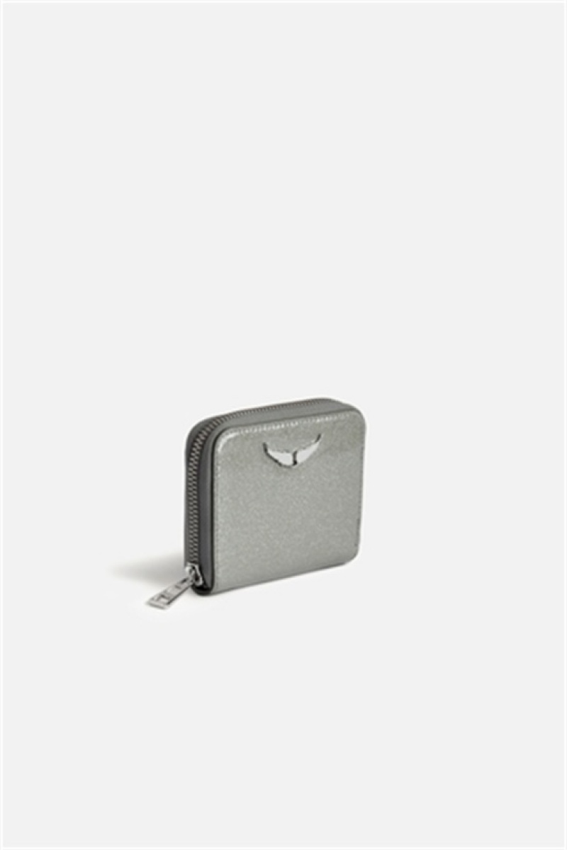 Silver Zadig And Voltaire Mini Infinity Wallet | ZV-255936