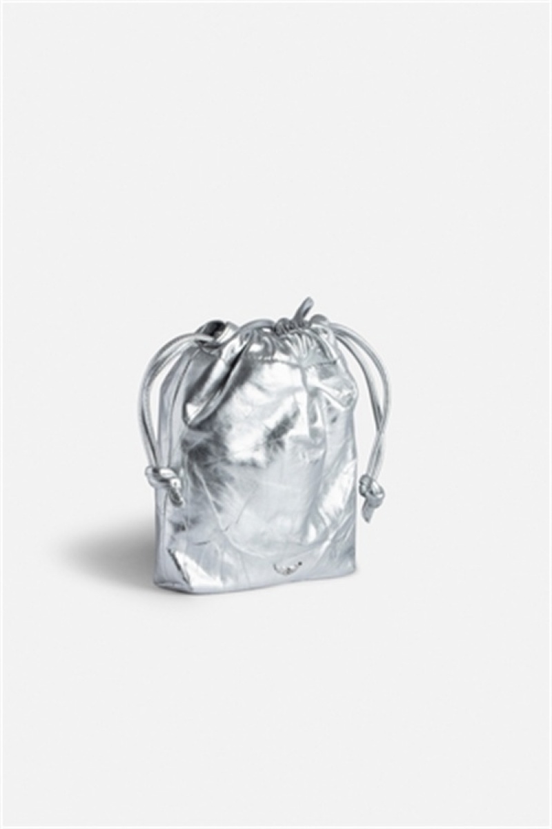 Silver Zadig And Voltaire Rock To Go Bag | ZV-256080